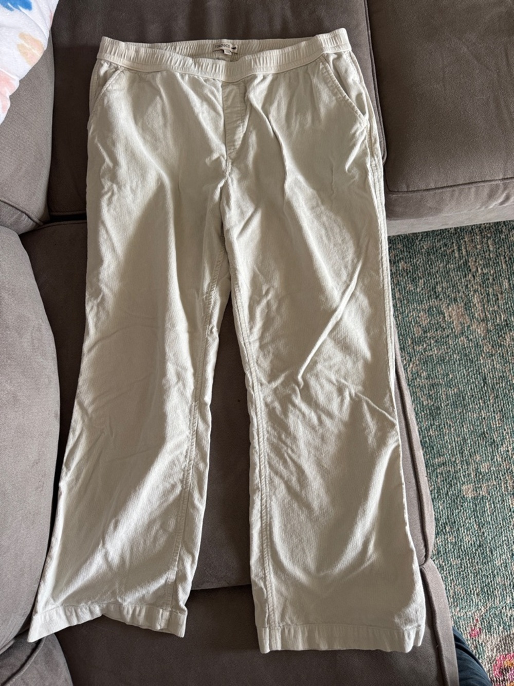 Toad&Co corduroy pull on pant